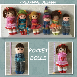 Gehaakte Pocket Dolls papieren patroon