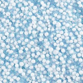 Glitter licht blauw