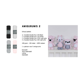 Little Woodland vriendjes roze