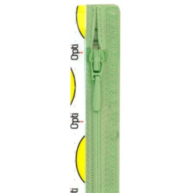 Opti rits druppel 40 cm., niet deelbaar mint