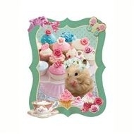 Applikatie Hamster en cupcakes