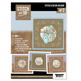 Stitch and Do on Colour 002 - Yvonne Creations - Newborn