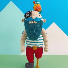 Amigurumi aan zee