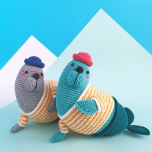 Amigurumi aan zee