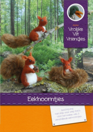 Vacht staart eekhoorn