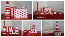 Houten stapeltoren