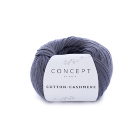 Katia Concept Cotton-Cashmere 61 - Donker grijs