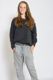 IT'S A FITS PATTERN Joggingpak met oversized sweater (1063)