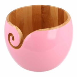 Scheepjes Yarn bowl Afrikaans sandelhout roze 17,5x12cm