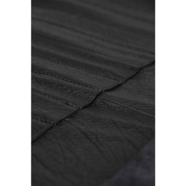 MUUD Bea. Handgemaakt leren etui voor breinaalden O25xO49OxØC10cm - kleur black