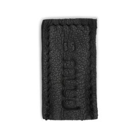 MUUD Chris. Handgemaakt leren puntbeschermers voor breinaalden - kleur black