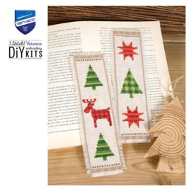 BLADWIJZER KIT GERUITE KERSTBOMEN SET VAN 2