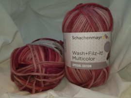 Schachenmayr Wash+Filz-It! Multicolor 200 gram kleur 263