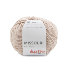 Katia Missouri 58 - Zeer licht bleekrood