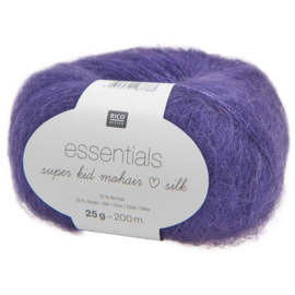 Rico Essentials Super Kid Mohair Loves  Silk 051 lavender