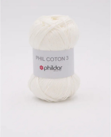 Phildar Coton 3 lange jurk Honorine