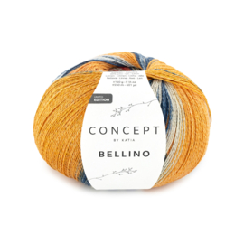 Katia Bellino 204 - Koraal-Oranje-Water blauw