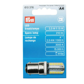 PRYM LED RESERVELAMP VOOR NAAIMACHINE BAYONET 2.5W