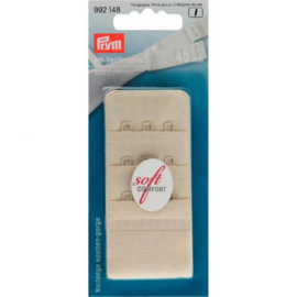 PRYM BH-VERLENGSTUK 3X3 HAKEN 40MM CHAMPAGNE