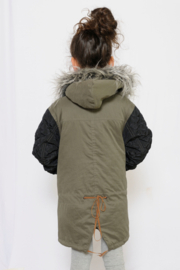 Patroon ABACADABRA Parka jas (0151)