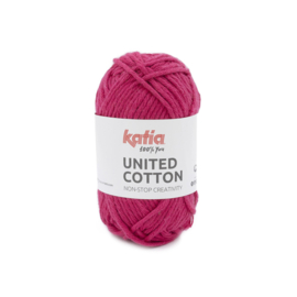 Katia United Cotton 25 - Donker fuchsia