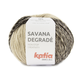 Katia Savana Degrade 101 - Bruin-Licht bruin-Donker bruin