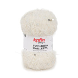 Katia Concept Fur Moda Pailletes 200 - Wit