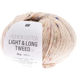 Fashion Cotton Light & Long Tweed dk naturel