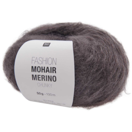 Rico Design Fashion Mohair Merino Chunky Anthracite 018