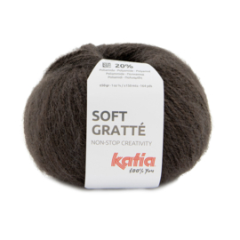 Katia Soft Gratte 85 - Donker bruin