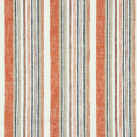 Poppy Linen Yarn Dyed Stripe