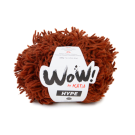 Katia Wow Hype 110 - Roest bruin