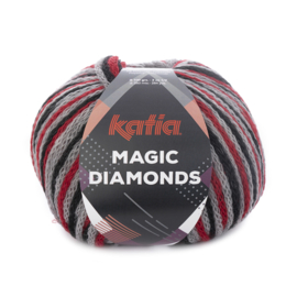 Katia Magic Diamonds 53 - Rood-Grijs-Zwart