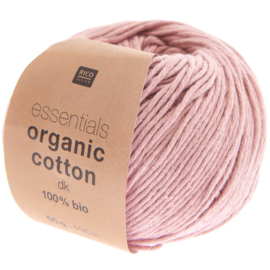 Essentials Organic Cotton dk old rose