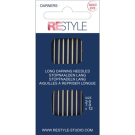 ReStyle 015.10510 Stopnaalden lang 3-5-7-9, 12 stuks assorti