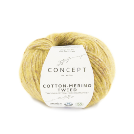 Katia Concept Cotton merino tweed 507 - Oker