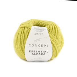 Katia Concept Essential alpaca 83 - Geelgroen