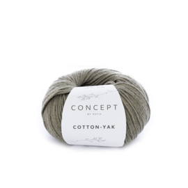 Katia Concept Cotton-Yak 107 - Bleekgroen