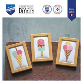 MINIATUUR KIT IJSJES SET VAN 3