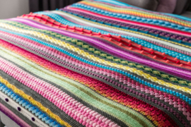 Rainbow Sampler Blanket CAL