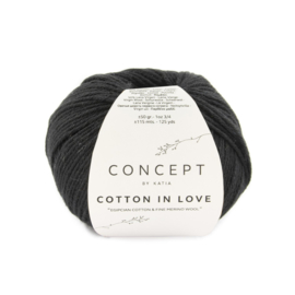 Katia Concept Cotton in Love 62 - Zwart