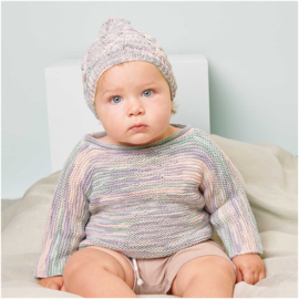 Rico Baby Cotton Soft Print DK 029 mauve-aqua