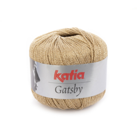 Katia Gatsby 45 - Zeer licht bruin-Goud