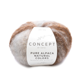 Katia Concept Pure Alpaca Colors 103 - Grijs beige-Camel-Bruin-Grijs