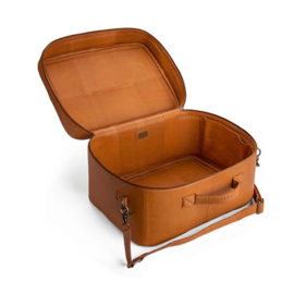 MUUD Mars. Handgemaakt leren tas 29x38x28cm - kleur WHISKY