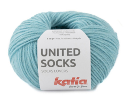 Katia United Socks 24 - Waterblauw