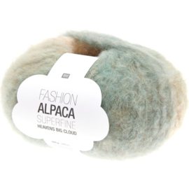 Rico Design Fashion Alpaca Superfine Heavens Big Cloud 004 Aardse regenboog