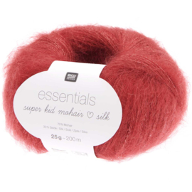 Rico Essentials Super Kid Mohair Loves  Silk 027 lehmrot