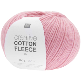 Rico Design Creative Cotton Fleece dk pink