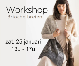Workshop Brioche breien 25 Januari